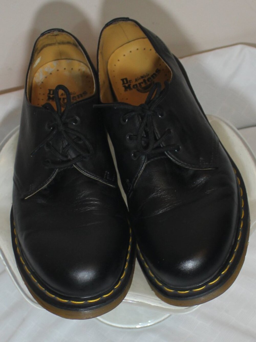Dr.Martens The Original 1461 Black leather men's lace shoes size 11 L